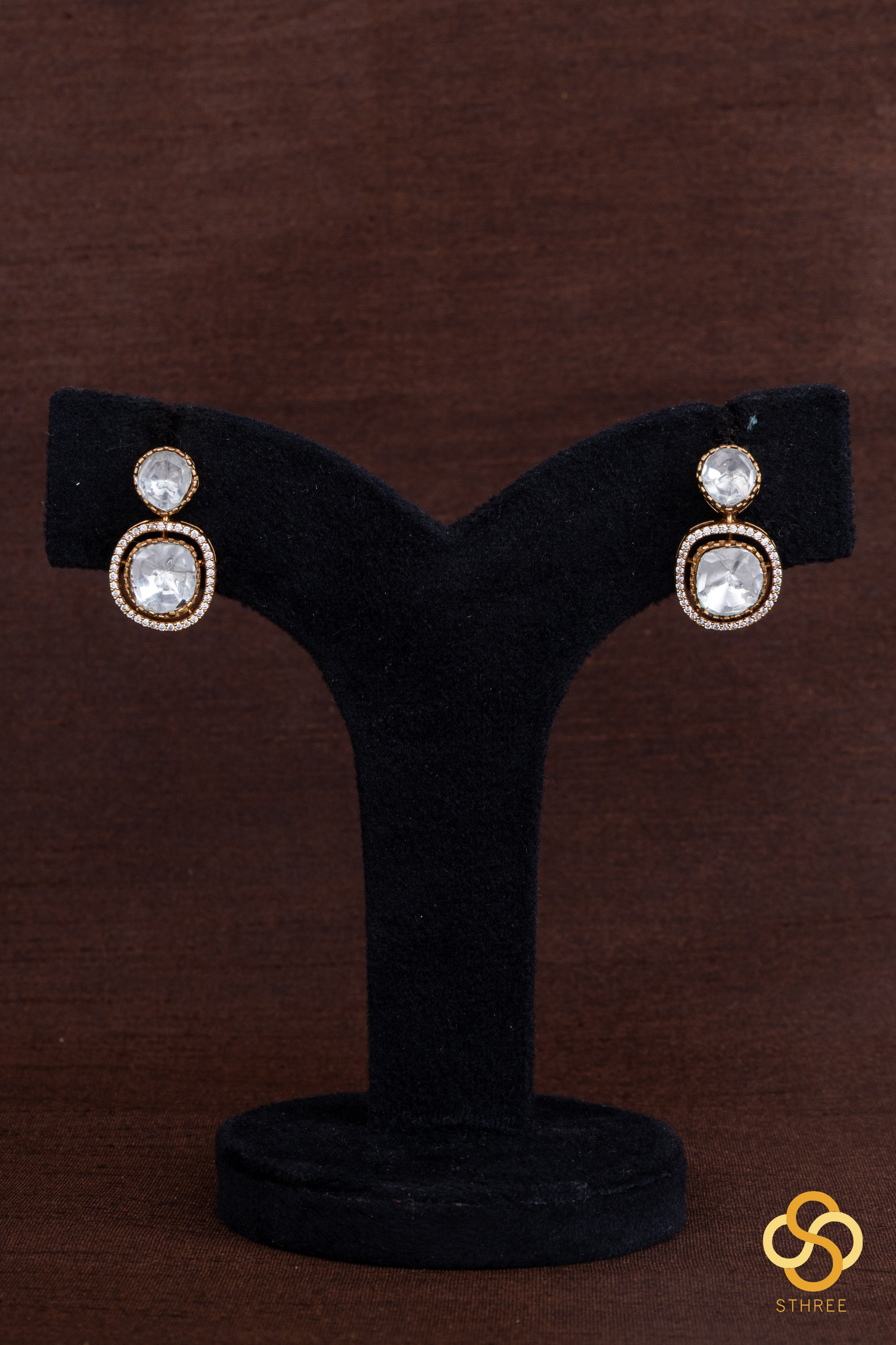 Kundan Kasumalai -  Light green beads on top