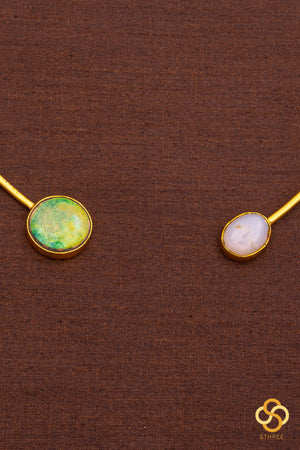 Hasli set - Kundan stone