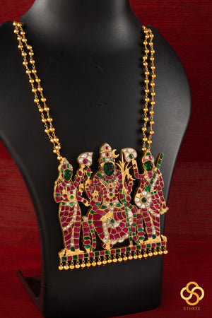 925 Silver - Rajarajeshwari Pendant Neckpiece