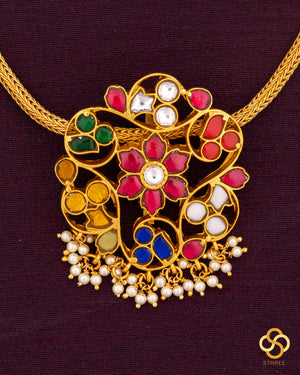 Rakkodi, Parijatha flower design - Navarathnam
