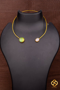 Hasli set - Kundan stone