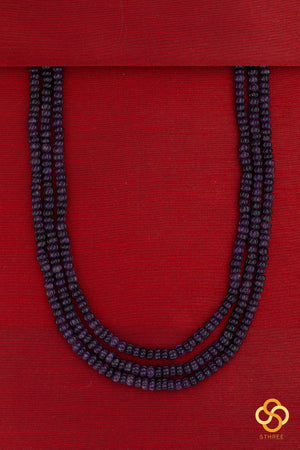 Carved Melon Flurites Three layers - Amethyst