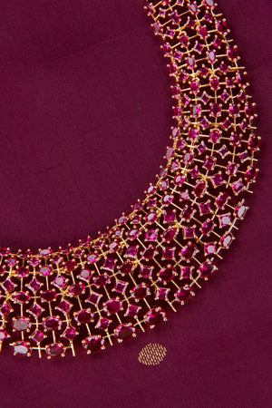 Diamond Pattern Haram - Kemp Red