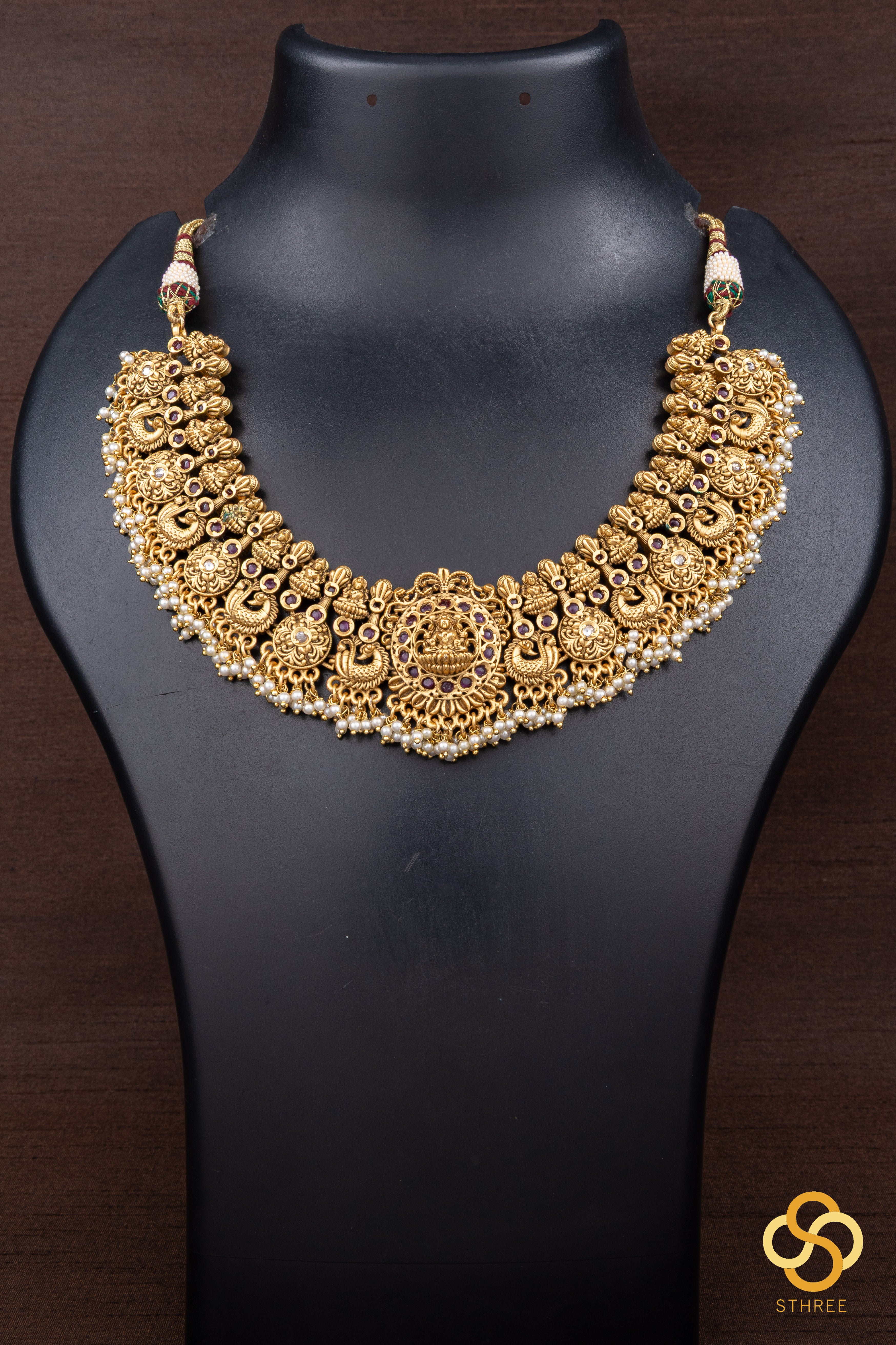 Lakshmi Nagas Pendant Necklace set