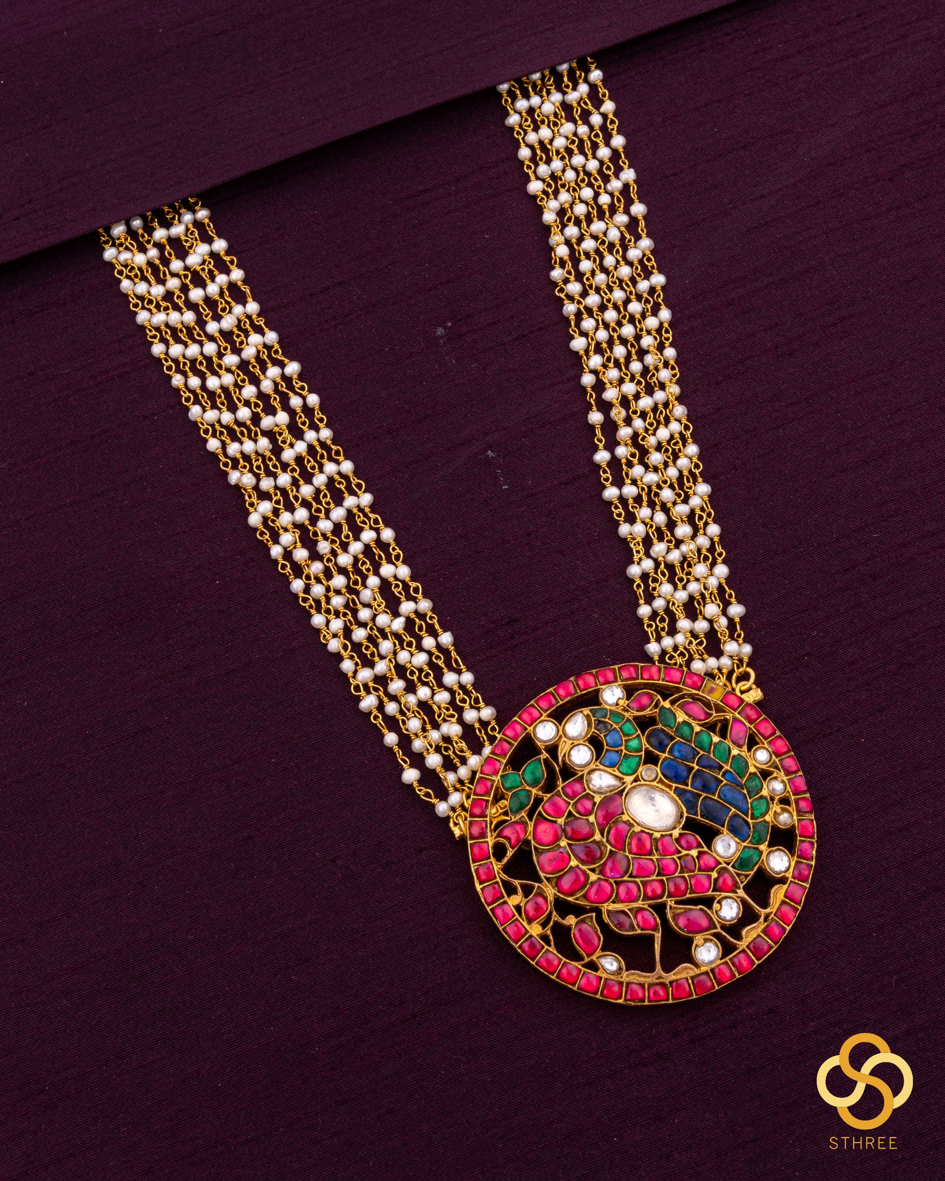 Rakkodi mayil necklace