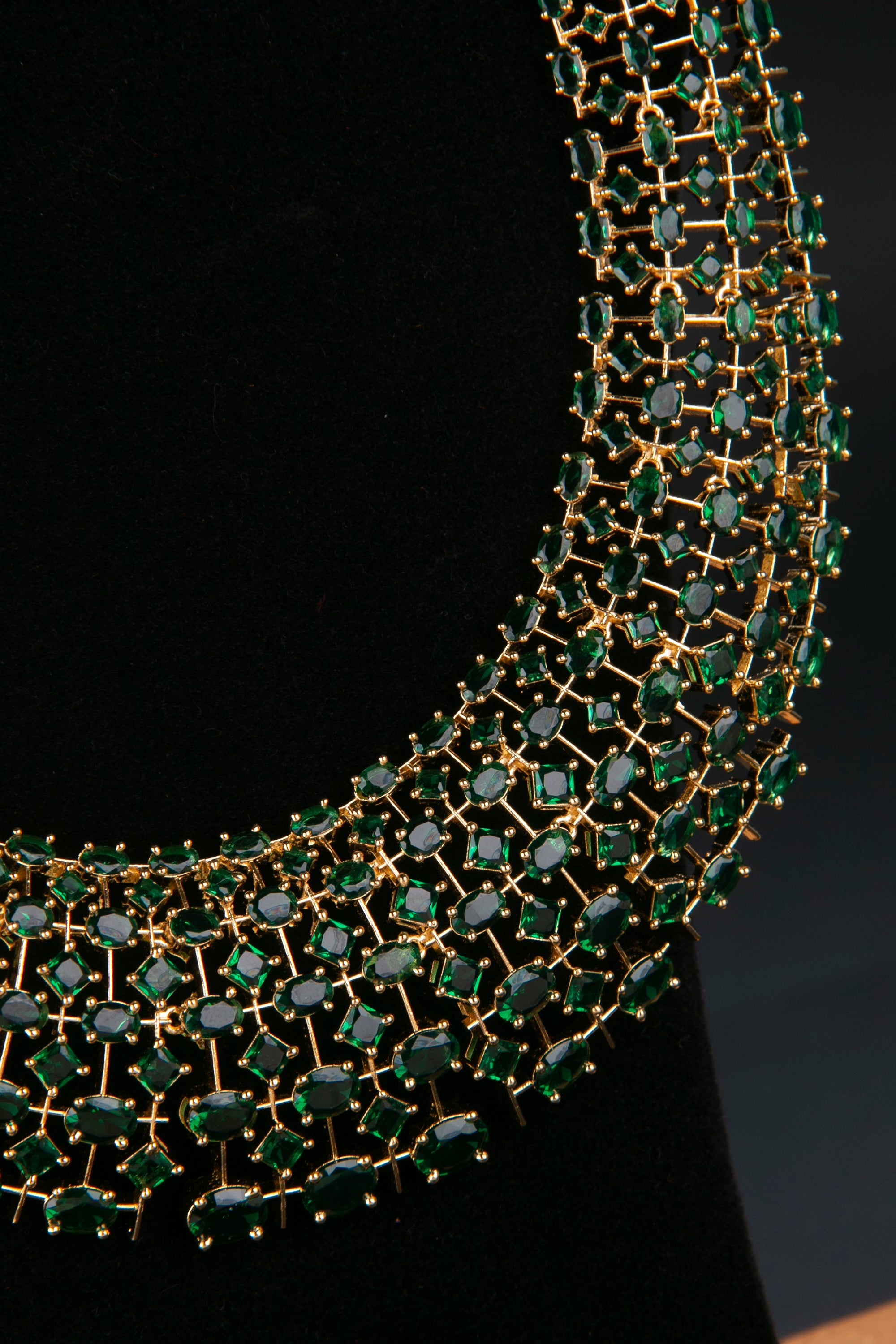 Diamond Pattern Haram - Emerald green
