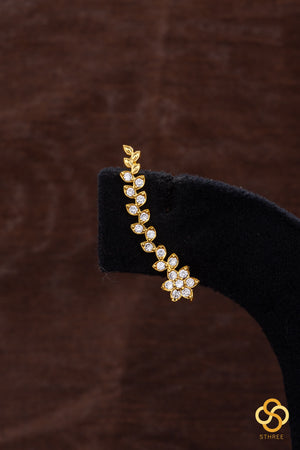 Aympon Ear Cuff - All white