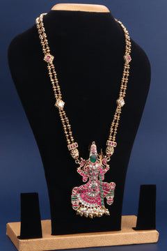 Kamakshi Necklace in Rettai - Vari Kemp Chain