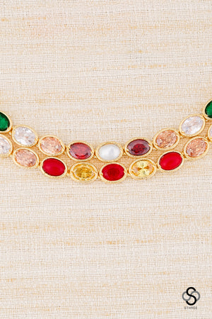 Two liner navarathna stones