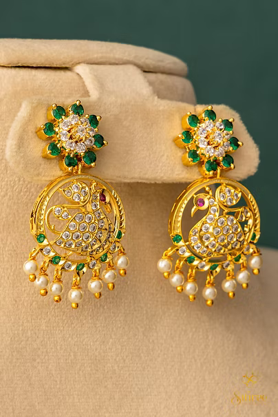 Annapakshi Necklace - Green