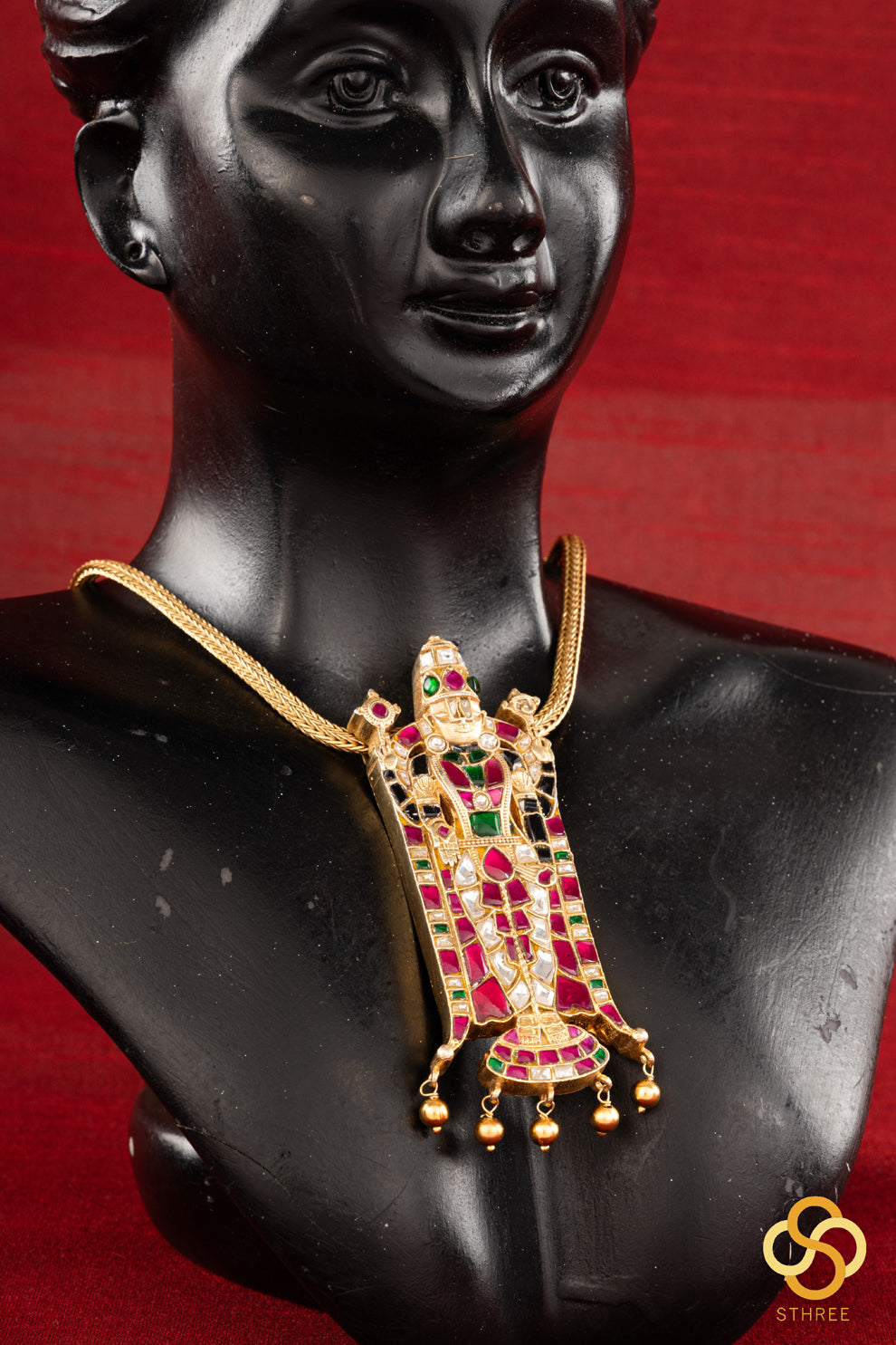 925 Silver - Balaji Pendant with Silver Chain