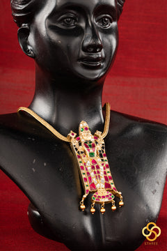 925 Silver - Balaji Pendant with Silver Chain