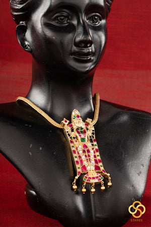 925 Silver - Balaji Pendant with Silver Chain