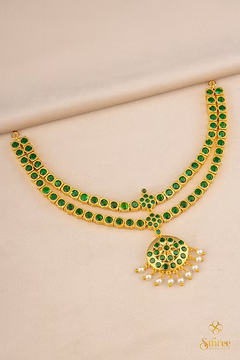 Double Addigai - Aympon - Emerald Green