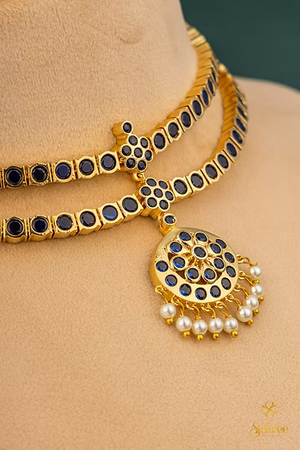Double Addigai - Aympon - Sapphire blue