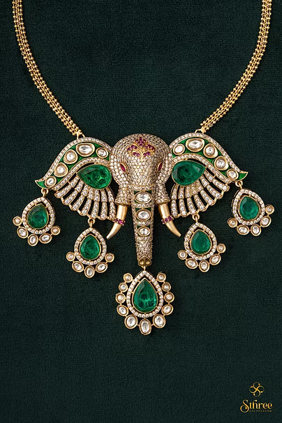 Elephant Neckpiece Set