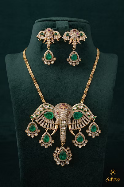 Elephant Neckpiece Set
