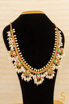 925 Silver Guttapusalu - Kemp with fresh water pearls