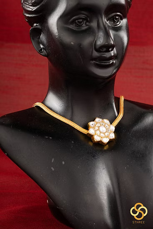 925 Silver - Hrudayakamalam - Uncut White