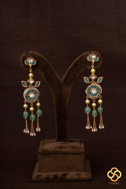 Kundan Stone Choker with Pearls set