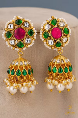 Mayura Kanthi Haram - Emerald Green