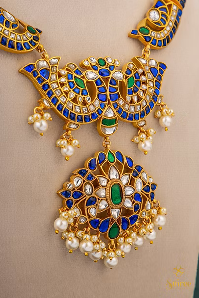 Mayura Kanthi Haram - Sapphire Blue