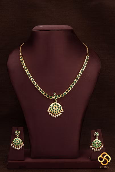 Single liner Addigai - Aympon - Emerald green