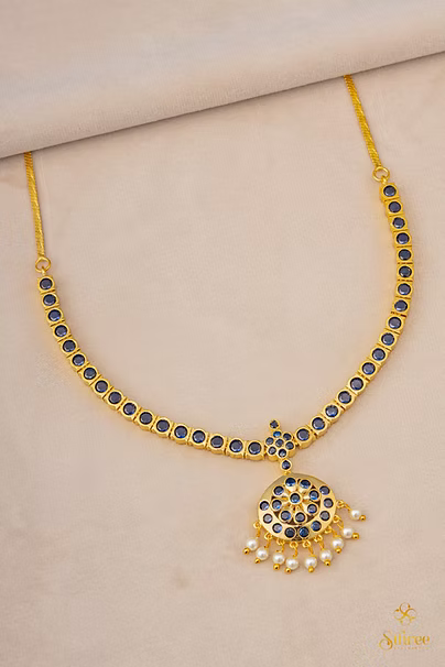 Single liner Addigai - Aympon - Sapphire blue
