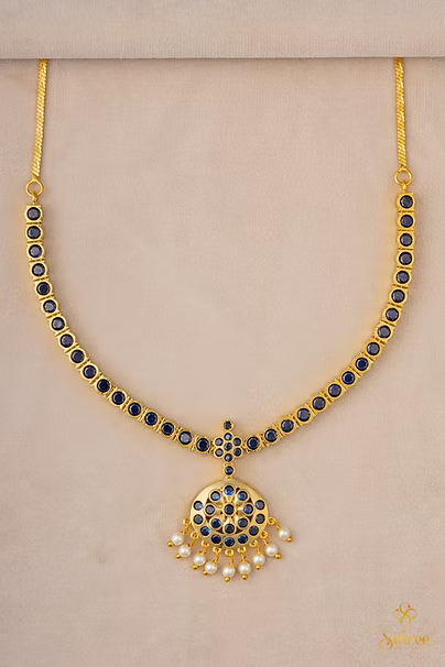 Single liner Addigai - Aympon - Sapphire blue