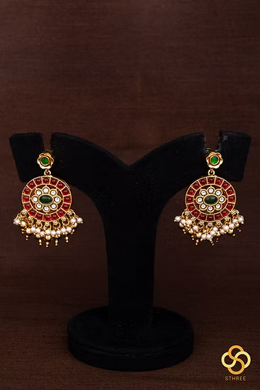 Jadau Kundan double side necklace - Kemp and Gold