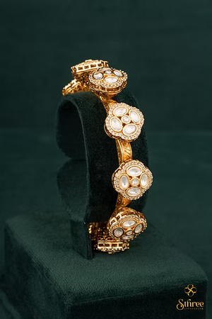 Moissanite Kada - Single Piece