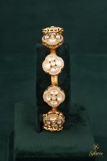 Moissanite Kada - Single Piece