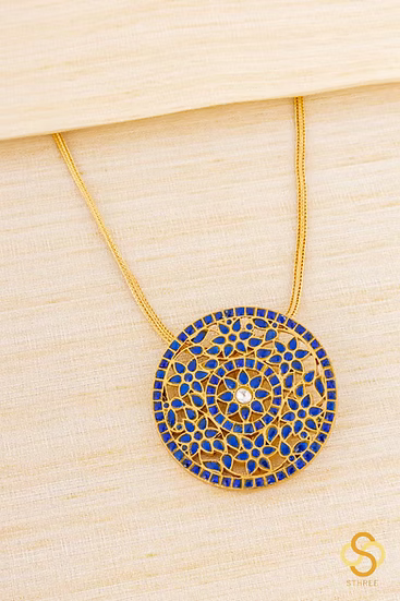 925 Silver - Rakkodi - Sapphire Blue