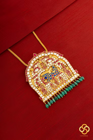 925 Silver - Sriranga Vimanam Pendant