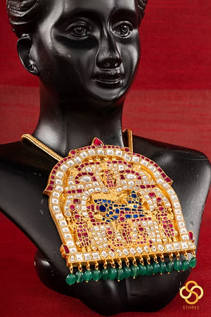 925 Silver - Sriranga Vimanam Pendant